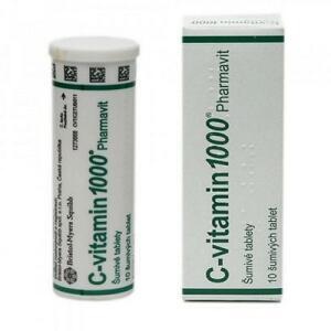 C-vitamin 1000 Pharmavit tbl.eff.10x1000mg - 1