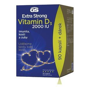 GS EXTRA STRONG VIT.D3 2000 IU CPS.90 DAREK 2022 - 1