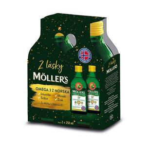 Mollers Omega 3 D+ dárkové balení 2x 250ml - 1