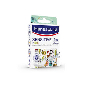 Hansaplast Sensitive Kids zvířátka náplast 1mx6cm - 1