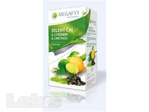 Megafyt Zelený čaj s citrónem a limetkou 20x1.5g