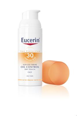 Eucerin Sun SPF30 opalovací gel na obličej Oil Control 50ml