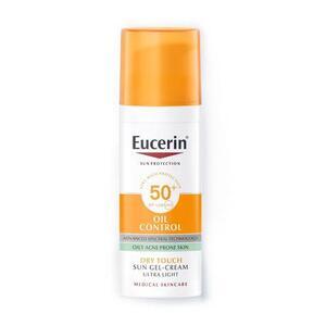 Eucerin Sun SPF50+ opalovací gel na obličej Oil Control 50ml - 1
