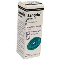 SANORIN EMULSIO GTT NAS 10ML 0.1%