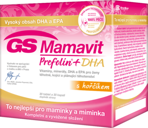 GS MAMAVIT PREFOLIN+DHA+EPA tbl/cps 30+30