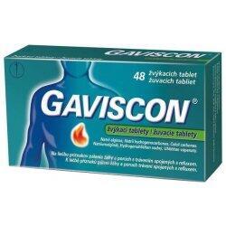 Gaviscon žvýkací tablety tbl.mnd.48 - 1