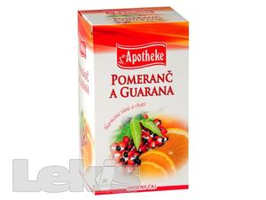 Apotheke Pomeranč a guarana čaj 20 x 2g