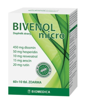 BIVENOL MICRO BIOMEDICA TBL.60+10 ZDARMA