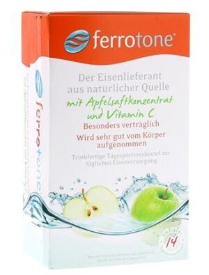 Ferrotone 100% Jablko s vit. C sáčky 14x20ml - 1