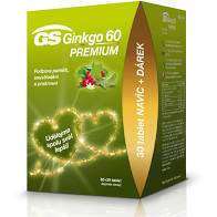 GS Ginkgo 60 Premium tbl.60+30, dárek - 1