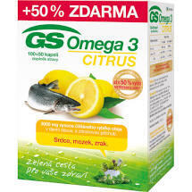 GS Omega 3 Citrus+D3 cps.100+50 - 1