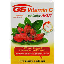 GS Vitamin C1000 se šípky Akut tbl.10 - 1