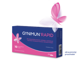 Gynimun Rapid 10 vaginálních čípků - 1