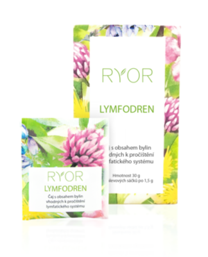 RYOR Lymfodren bylinný čaj 20x1.5g - 1