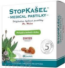 STOPKASEL MEDICAL PASTILKY DR.WEISS 24 PASTILEK - 1