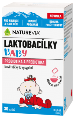 Swiss NatureVia Laktobacílky baby 30 sáčků