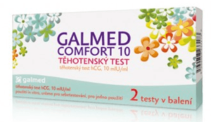 TEST TEHOTENSKY GALMED COMFORT 10HCG 2KS