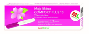 Test těhot. Comfort Plus 10 tyčinka z mojí lék.1ks