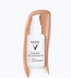 VICHY CAPITAL SOLEIL UV-AGE Fluid tón.SPF50+ 40ml - 1
