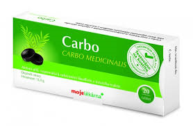 Moje lékárna Carbo medicinalis tbl 20x300mg