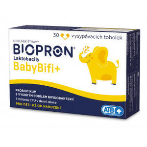 BIOPRON LAKTOBACILY BABY BIFI+ TOB.30