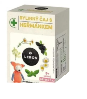 LEROS Dětský bylinný čaj s heřmánkem 20x1.5g - 1