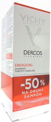 Vichy Dercos Energisant šampon 2x200ml DUOPACK - posilující šampon