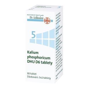 NO. 5 KALIUM PHOSPHORICUM DHU D6 80 TABLET - Schüsslerovy soli