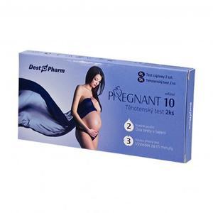 TEST TĚHOTENSKÝ  PREGNANT 10 2KS