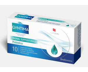 Fytofontana Gyntima vaginální čípky probiotica 10ks