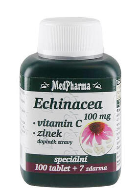 MedPharma Echinacea 100MG + vit.C + zinek 100+7 tbl.