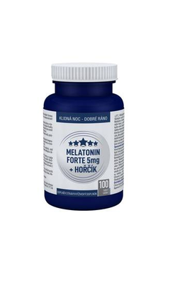 Melatonin Forte 5mg + Hořčík tbl.100 Clinical - 1