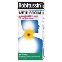 Robitussin Antitussi.suchý kaš.por.sir.100ml/150ml - 1