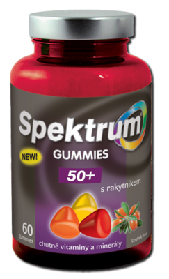 Walmark Spektrum Gummies 50+ s rakytníkem tbl.60