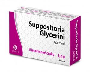 SUPPOSITORIA GLYCERINI GALMED 2.2G 10 ČÍPKŮ