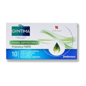 Fytofontana Gyntima vagin.čípky Probio Forte 10 ks - 2