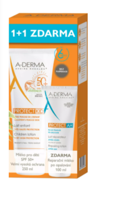 A-DERMA Protect mléko Děti SPF50+ 250ml+Repar.ml.100ml - 2