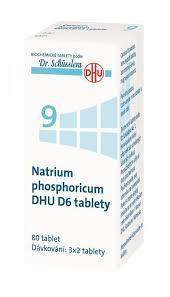 NO. 9 NATRIUM PHOSPHORICUM DHU D5-D30 TBL.NOB.80 - Schüsslerovy soli - 2
