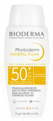 BIODERMA Photoderm MINERAL Fluide SPF50+ 75g* - 2
