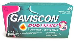 Gaviscon Duo Efekt žvýkací tablety tbl.mnd.48 - 2